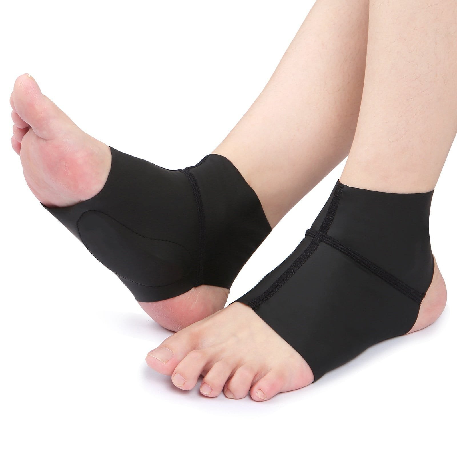 5c296cc7-35a3-42b0-9e2d-8f3cf1977a87.jpg Arch Support Brace with Gel Ankle Protector Compression Flat Foot Socks - Image 1
